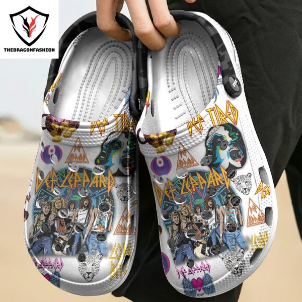 Def Leppard Band Crocs Shoes