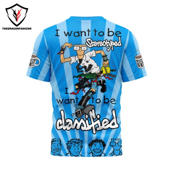 Descendents I Want To Be Stereotyped Design 3D T-Shirt