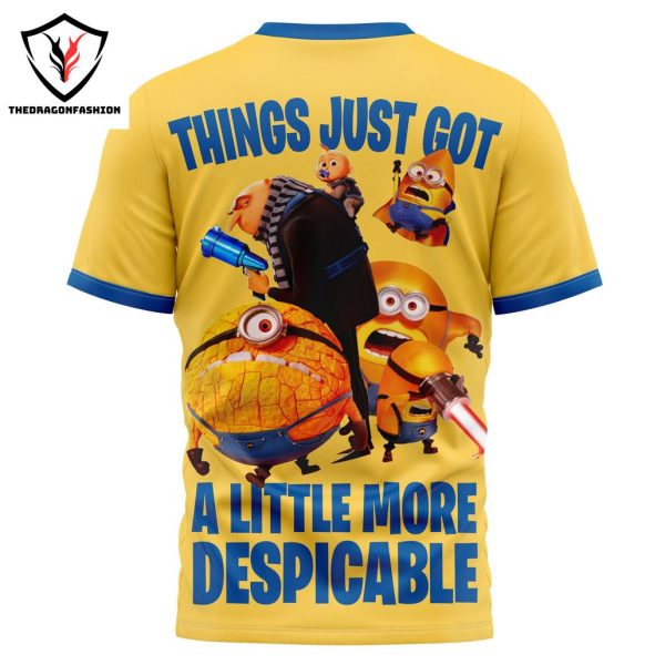 Despicable Me 4 – Things Just Got Little More Despicable 3D T-Shirt