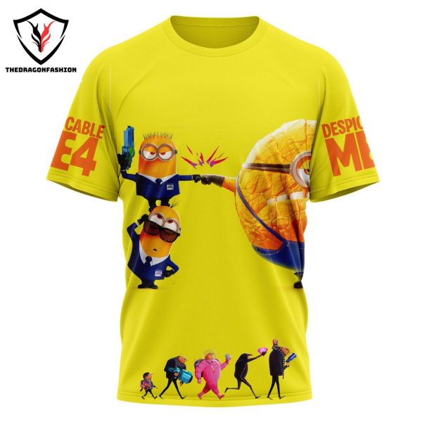 Despicable Me 4 We Fun Crazy Side 3D T-Shirt