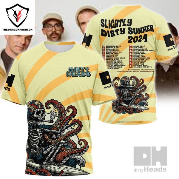 Dirty Heads Slightly Stoopid Summer Tour 3D T-Shirt