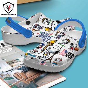 Snoopy Team USA 2024 Olympics Crocs