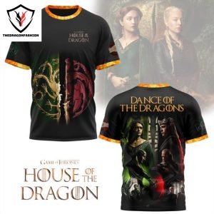 House Of The Dragon House Targaryen 3D T-Shirt