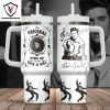 Elvis Presley Keep Calm Tumbler With Handle And Straw