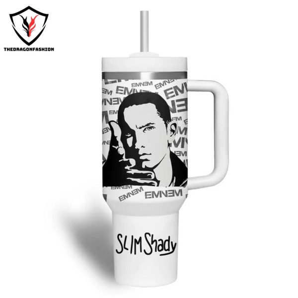 Eminem Slim Shady Tumbler With Handle And Straw