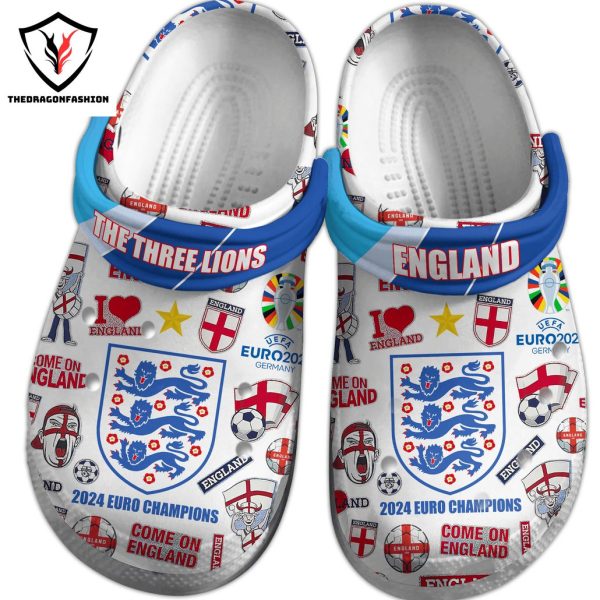 Euro 2024 Champions England The Three Lions Crocs