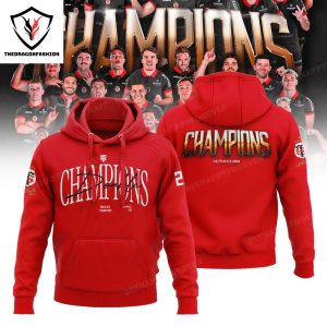 Stade Toulousain Champions Double 2024 Hoodie