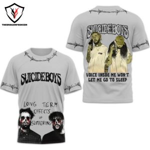 Suicideboys G59 Greyday 2024 North American Tour Tour Presented By G59 Records 3D T-Shirt