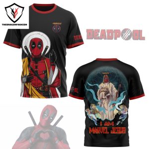 Deadpool – I Am Marvel Jesus 3D T-Shirt