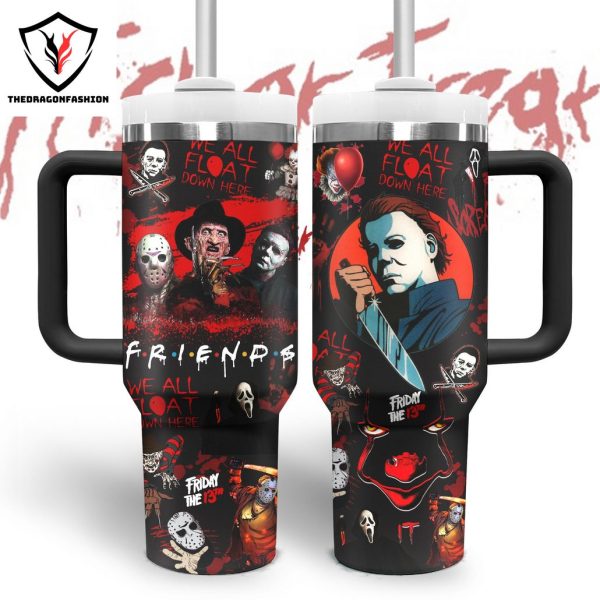 Friday the 13th Tumbler With Handle And Straw