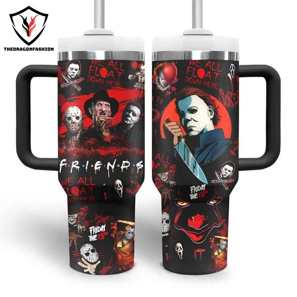 Friday the 13th Tumbler With Handle And Straw