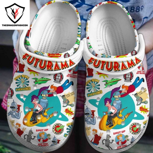 Futurama Good News Everyone Crocs Shoes