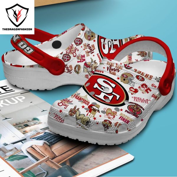 Go Niners San Francisco 49ers Crocs Shoes