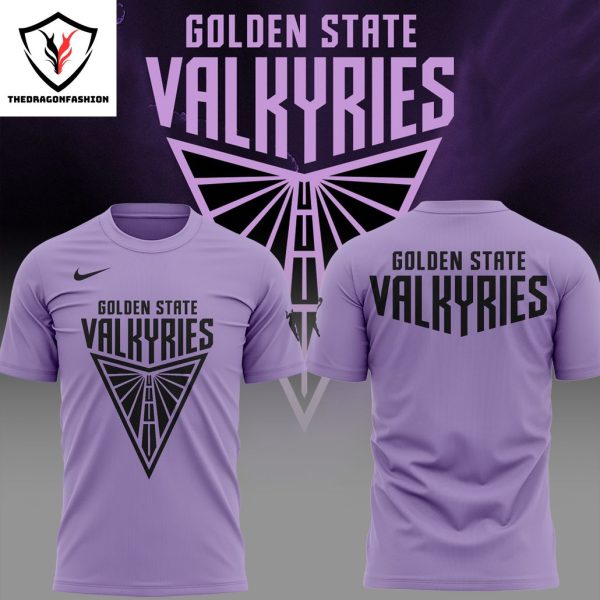 Golden State Valkyries WNBA Purple 3D T-Shirt