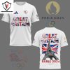 Great Britain 2024 Olympic Paris 3D T-Shirt – Blue