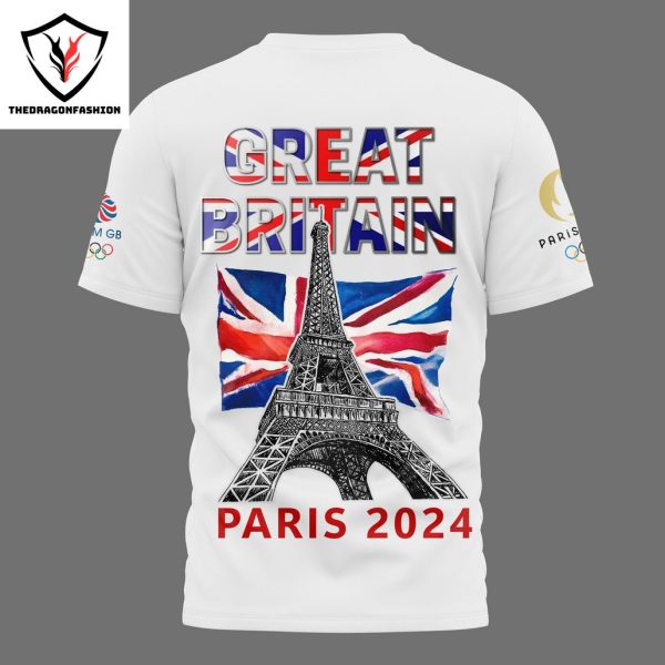 Great Britain 2024 Olympic Paris 3D T-Shirt