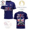 Great Britain 2024 Olympic Paris 3D T-Shirt