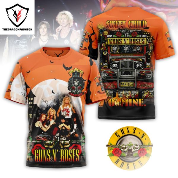 Gun N Roses Sweet Child O Mine 3D T-Shirt