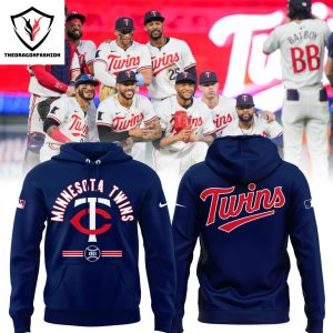 2024 Minnesota Twins Logo Design Hoodie