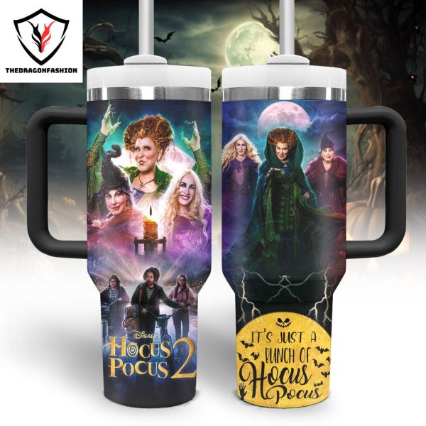 Hocus Pocus 2 Tumbler With Handle And Straw