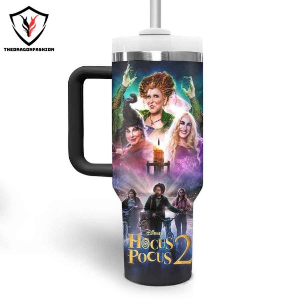 Hocus Pocus 2 Tumbler With Handle And Straw