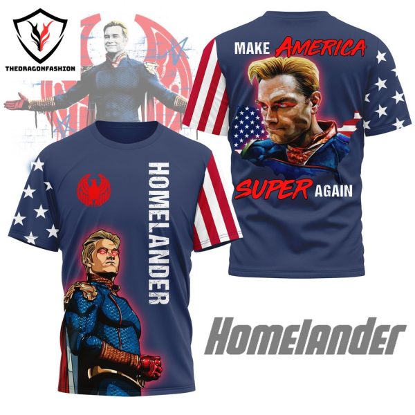 Homelander – Make America Super Again 3D T-Shirt