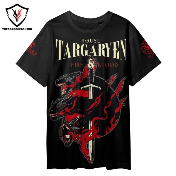 House Of The Dragon House Targaryen 3D T-Shirt