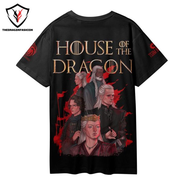 House Of The Dragon House Targaryen 3D T-Shirt