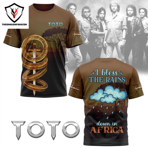 I Bless The Rains Down In Africa – Toto 3D T-Shirt