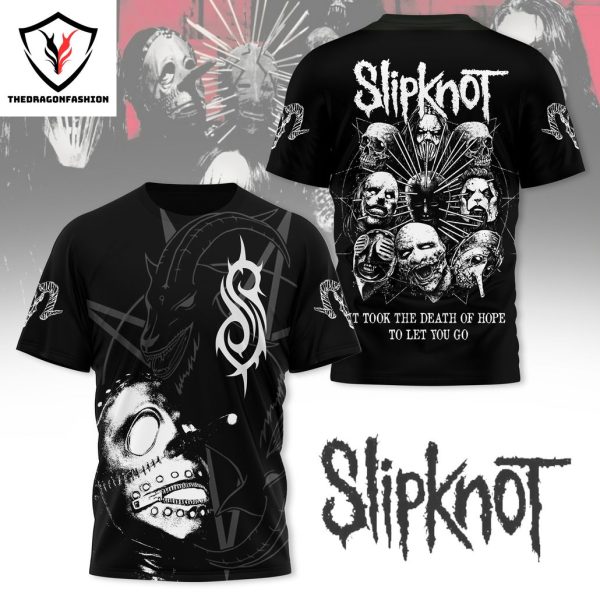 It Took The Death Of Hope To Let You Go Slipknot 3D T-Shirt