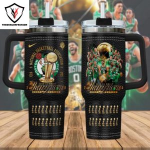 NBA Finals Champions Boston Celtics 2024 Tumbler With Handle And Straw