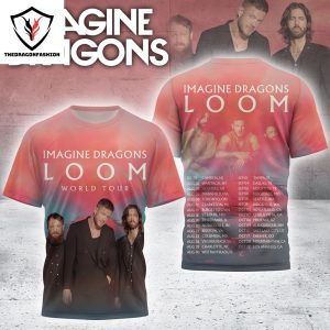 Imagine Dragons Loom World Tour 3D T-Shirt