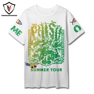 Personalized Phish Summer Tour 3D T-Shirt – White