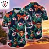 Green Bay Packers Flower Tropical Summer Hawaiian Shirt