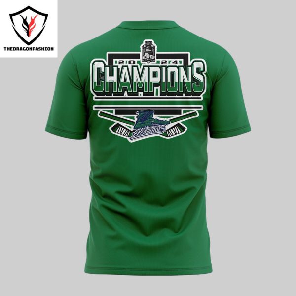 Kelly Cup Champions 2022-2023-2024 Florida Everblades 3D T-Shirt