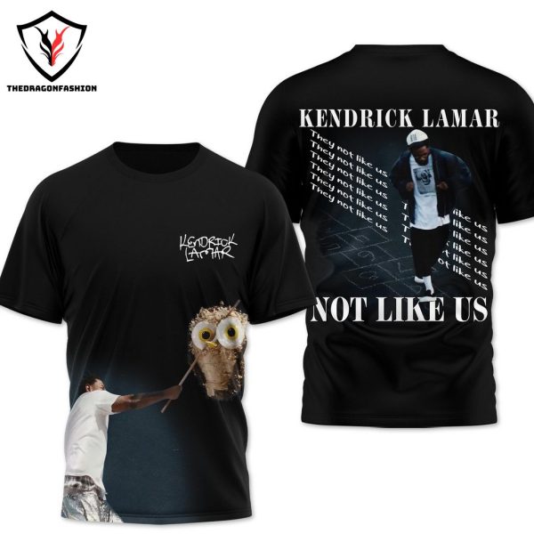 Kendrick Lamar Not Like Us 3D T-Shirt