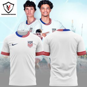 Bonjour Paris 2024 Team USA 3D T-Shirt