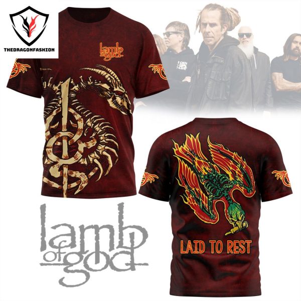 Lamb Of God Laid To Rest 3D T-Shirt