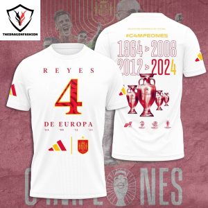 Euro 2024 It Only The Beginning Campeones De Europa 3D T-Shirt