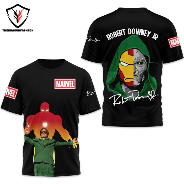 Marvel Robert Downey Jr Signature 3D T-Shirt