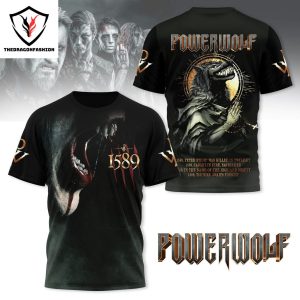 Powerwolf – Peter Stump Was Killed In Twilight 1589 Lyrics 3D T-Shirt