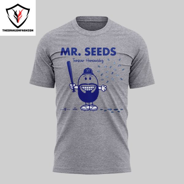 Mr Seeds Teoscar Hernandez Los Angeles Dodgers 3D T-Shirt