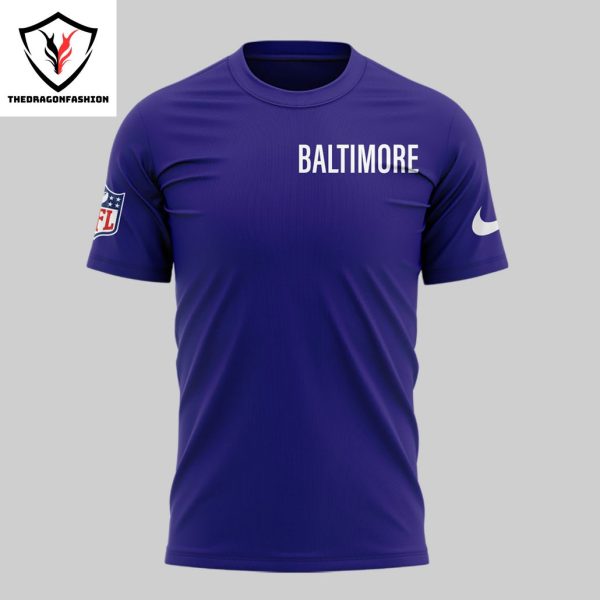 NFL Baltimore Ravens 2024 3D T-Shirt