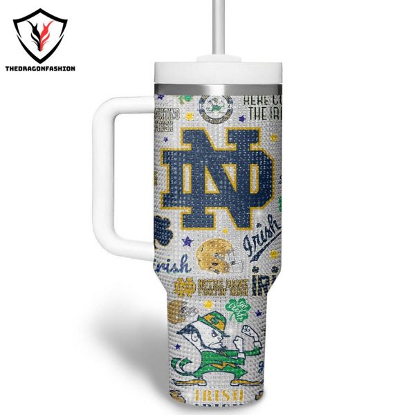 Notre Dame Fighting Irish National Tumbler With Handle And Straw