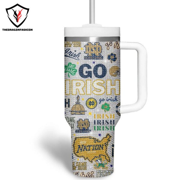 Notre Dame Fighting Irish National Tumbler With Handle And Straw