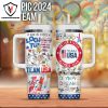 Personalized Team USA 2024 Olympic Paris Tumbler With Handle And Straw