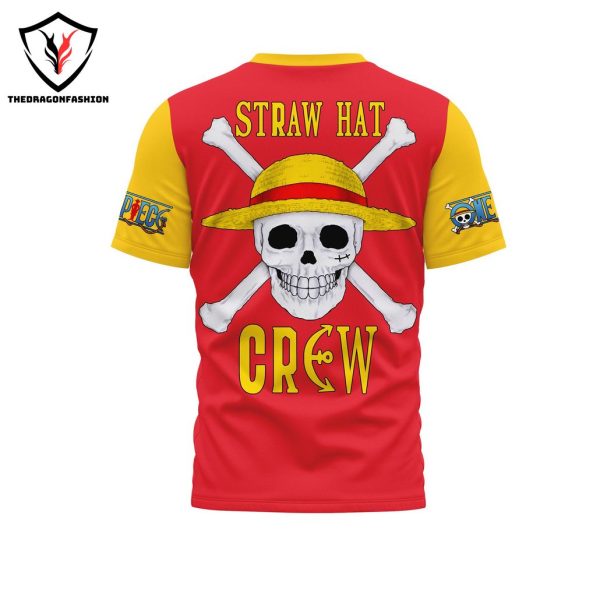 One Piece Straw Hat Crew 3D T-Shirt