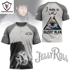 Jelly Roll The Beautifully Broken Tour 2024 3D T-Shirt