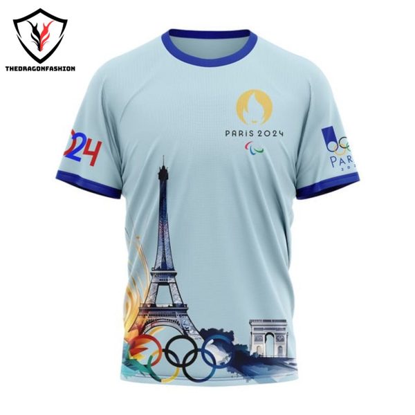 Paris 2024 Games Wide Open 3D T-Shirt