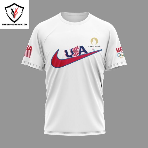 Paris 2024 Olympic Team USA 3D T-Shirt